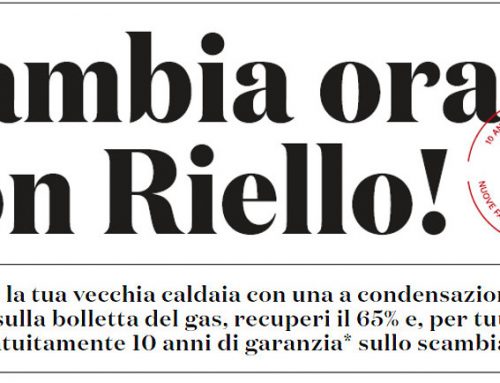 Cambia ora con Riello